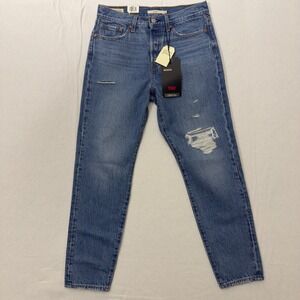 Levi's‎ Wedgie High Rise Straight Leg Premium Jeans Women's Size 28 Inseam 27